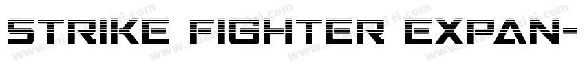 Strike Fighter Expan字体转换